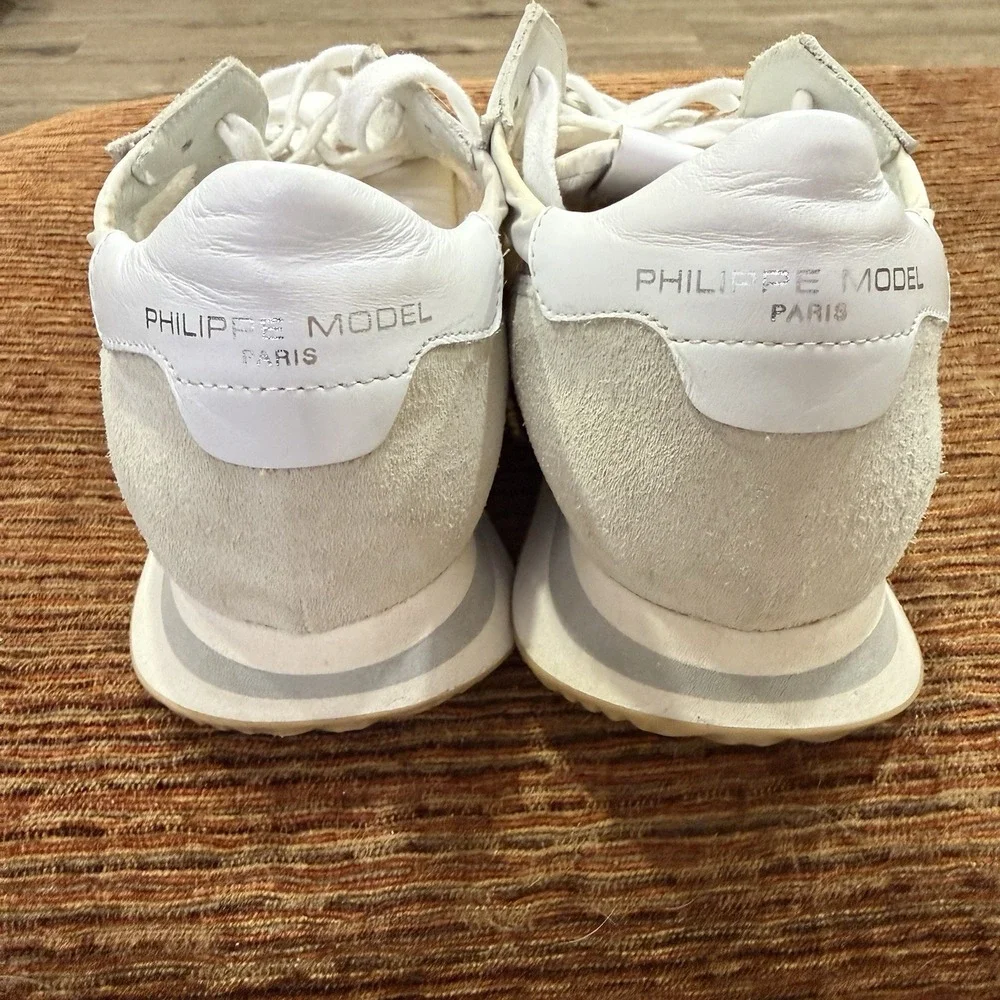 Philippe Model Trpx Basic- White Tropez 37 Women's US 7 **see Description $325